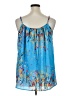 Misslook Blue Sleeveless Blouse Size XL - photo 2
