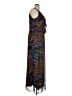 Long Tall Sally 100% Polyester Paisley Brown Casual Dress Size 14 - photo 4