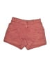Old Navy 100% Cotton Solid Red Khaki Shorts Size 4 - photo 1