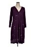 Chaps Stars Purple Casual Dress Size 16W - photo 1