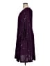 Chaps Stars Purple Casual Dress Size 16W - photo 5