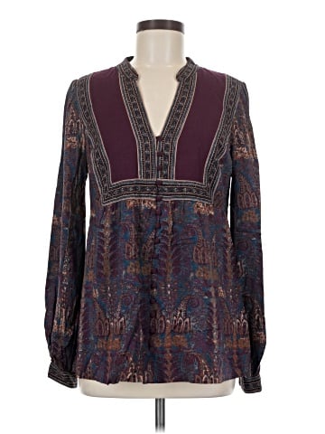 Lucky Brand Long Sleeve Blouse (view 1)