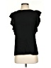 Theory Black Short Sleeve Blouse Size S - photo 1