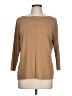 Talbots 100% Pima Cotton Tan Pullover Sweater Size L - photo 1