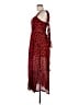 Alya Animal Print Red Cocktail Dress Size M - photo 5