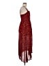 Alya Animal Print Red Cocktail Dress Size M - photo 4