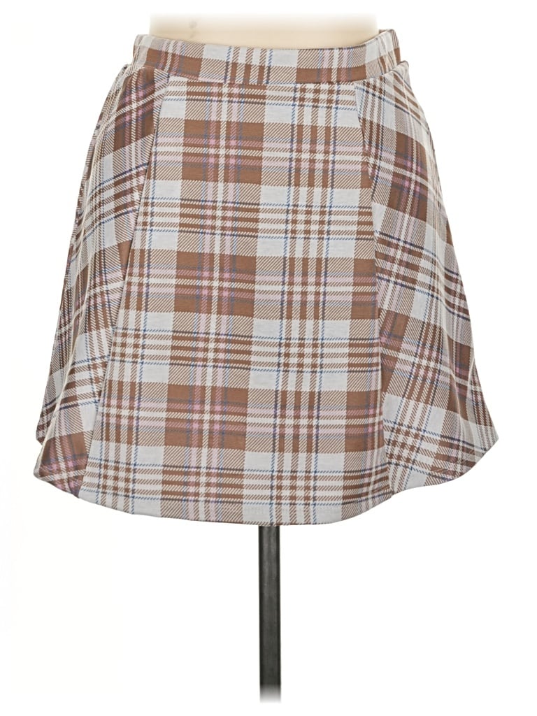Pre-owned Rsq Casual Skirt In Brown
