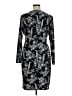 Chaps Paisley Black Cocktail Dress Size 16 - photo 2