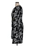 Chaps Paisley Black Cocktail Dress Size 16 - photo 5