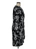 Chaps Paisley Black Cocktail Dress Size 16 - photo 4