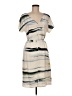 Reiss 100% Polyester Print Ivory Casual Dress Size 6 - photo 1