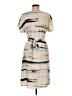 Reiss 100% Polyester Print Ivory Casual Dress Size 6 - photo 2