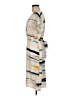 Reiss 100% Polyester Print Ivory Casual Dress Size 6 - photo 5