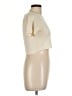 PacSun 100% Cotton Ivory Short Sleeve Turtleneck Size L - photo 4