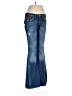True Religion 100% Cotton Hearts Blue Jeans Size 28 waist - photo 1