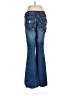 True Religion 100% Cotton Hearts Blue Jeans Size 28 waist - photo 2