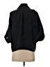 Zara Black 3/4 Sleeve Button-Down Shirt Size XS - photo 2