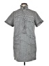 Unbranded 100% Polyester Houndstooth Gray Casual Dress Size XL - photo 1