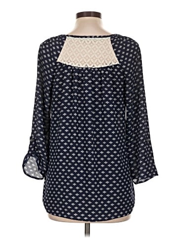 Rewind 3/4 Sleeve Blouse (view 2)
