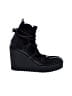 Steve Madden Black Wedges Size 7 1/2 - photo 1