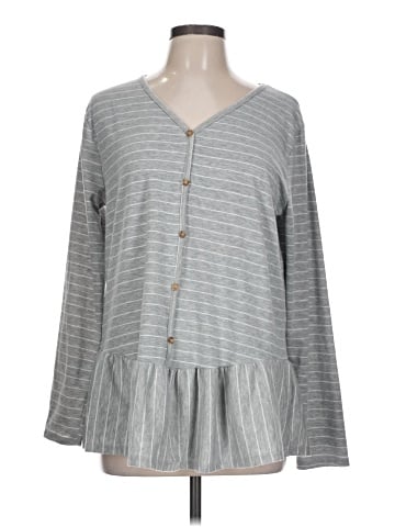 Ces Femme Long Sleeve Blouse (view 1)
