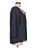 Rewind 100% Polyester Blue 3/4 Sleeve Blouse Size L - photo 4