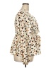 Unbranded Animal Print Ivory Long Sleeve Blouse Size 3X - photo 4