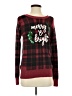 Holiday Time Plaid Burgundy Pullover Sweater Size S - photo 1