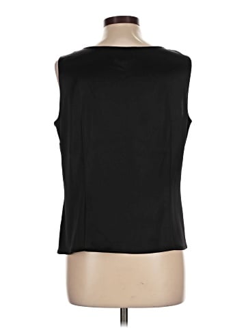 St. John Caviar Sleeveless Top (view 2)