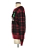 Holiday Time Plaid Burgundy Pullover Sweater Size S - photo 5
