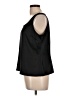 St. John Caviar Black Sleeveless Top Size L - photo 5