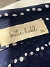 Bella Dahl 100% Rayon Polka Dots Blue Long Sleeve Blouse Size XL - photo 7