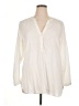 Old Navy Ivory Long Sleeve Blouse Size XL - photo 1