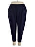Torrid Solid Blue Track Pants Size 3X (3) - photo 1