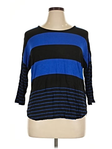 Onque Casuals 3/4 Sleeve Top (view 1)