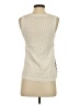 Ann Taylor LOFT 100% Polyester Brown Sleeveless Blouse Size XS - photo 2