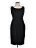 Alfani Solid Black Cocktail Dress Size 8 (petite) - photo 1