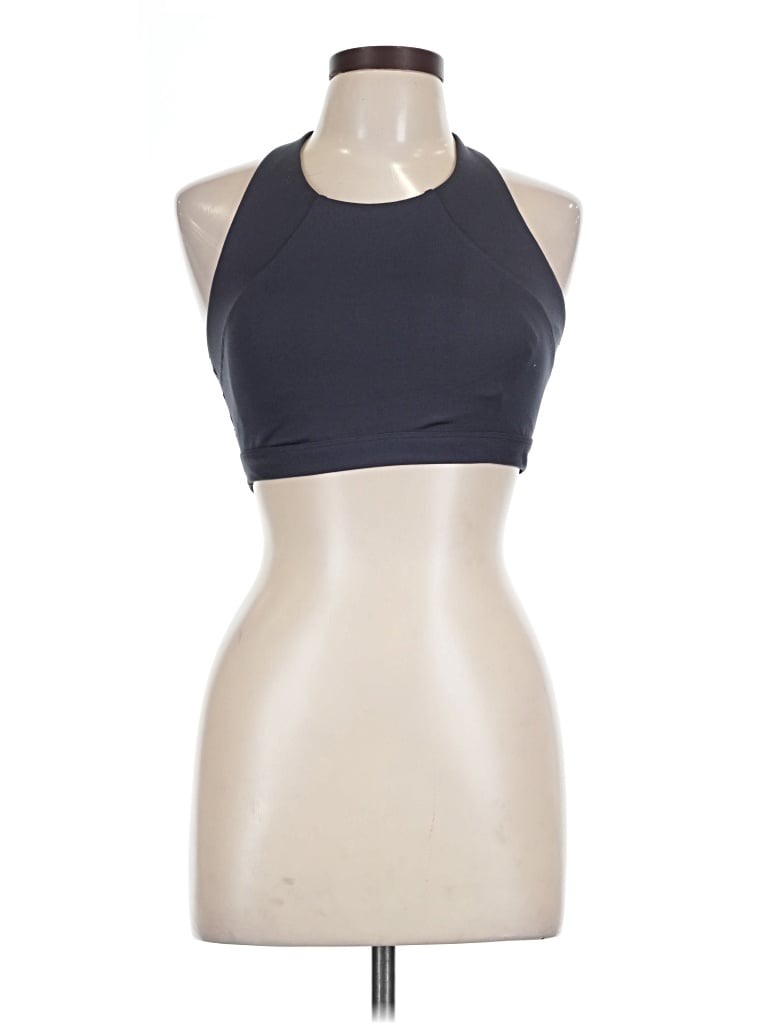 Pre-owned All In Motion Tank Top Gray Halter Neckline Tops