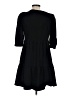 t.la Solid Black Casual Dress Size M - photo 2