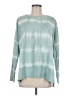 Lucky Brand Tie-dye Teal Pullover Sweater Size M - photo 1