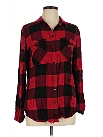 BDG Long Sleeve Button-Down Shirt (view 1)