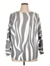 Sioni Gray Long Sleeve Blouse Size 1X - photo 1