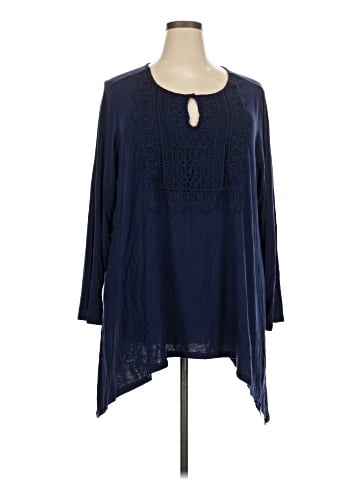 Roaman's Long Sleeve Blouse (view 1)