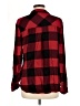 BDG 100% Rayon Plaid Red Long Sleeve Button-Down Shirt Size L - photo 2