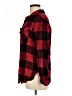 BDG 100% Rayon Plaid Red Long Sleeve Button-Down Shirt Size L - photo 5