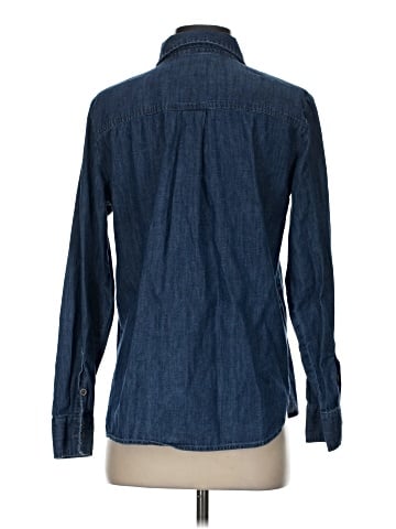 Ann Taylor LOFT Long Sleeve Button-Down Shirt (view 2)