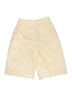 EXQUISE Solid Ivory Khaki Shorts Size S - photo 2