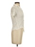 Pink Rose Ivory Short Sleeve Blouse Size S - photo 4