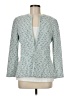 St. John Print Teal Blazer Size 6 - photo 1