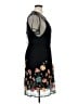 Unbranded Floral Black Cocktail Dress Size 2XL - photo 4